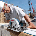 Scie circulaire Ø235 mm GKS 85 G + Rail de guidage FSN 1400 BOSCH
