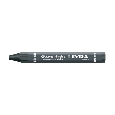 Lot de 12 Craies graphite 120mm 6B PROFI 5620 LYRA