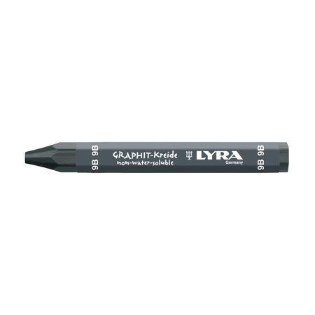 Lot de 12 Craies graphite 120mm 9B PROFI 5620 LYRA