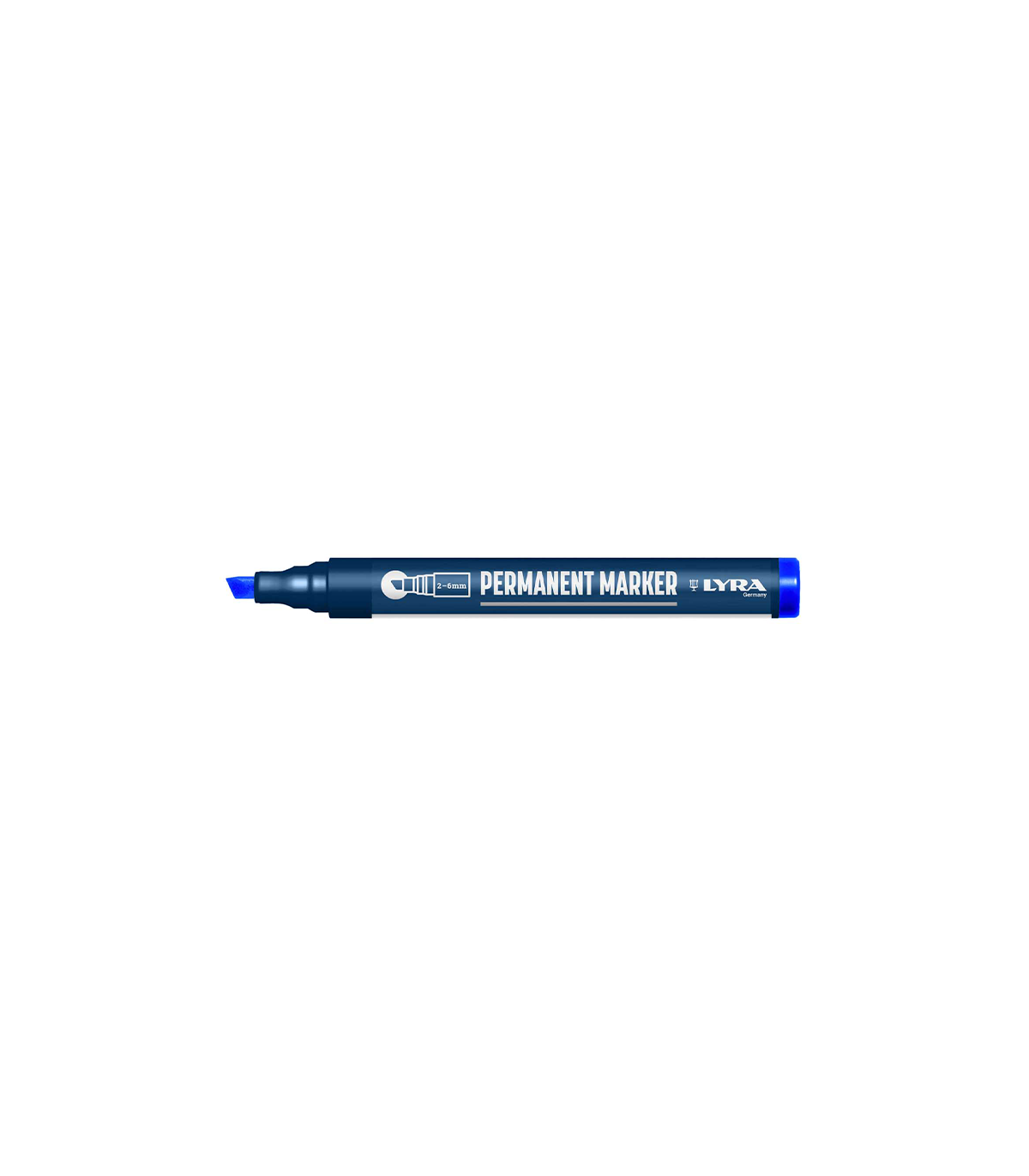 Lot de 10 Marqueurs permanents 2-6mm Bleu LYRA