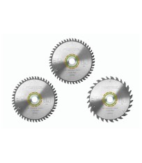 Assortiment de 3 lames de scie circulaire KSB-SORT/3 W 160x2,2 FESTOOL