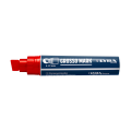 Lot de 10 Marqueurs permanents GROSSO MARK 4-12mm Rouge LYRA