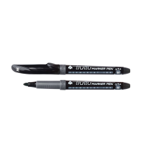 Lot de 8 Marqueurs permanents TRATTO 1,0mm Noir LYRA