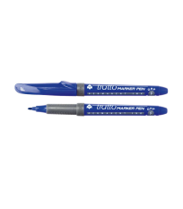 Lot de 8 Marqueurs permanents TRATTO 0,7mm Bleu LYRA