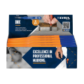 Lot de 10 Marqueurs permanents pour trous profonds Bleu LYRA INK