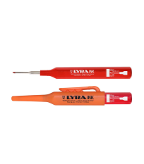Marqueur permanent pour trous profonds Rouge LYRA INK