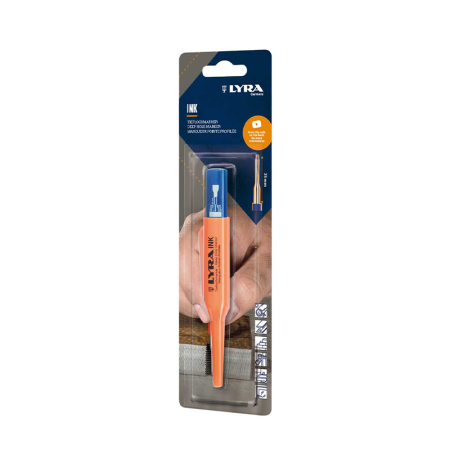 Marqueur permanent pour trous profonds Bleu LYRA INK