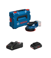 Ponceuse excentrique Ø150 mm GEX 18V-150-3 + 1 batterie Procore 18V 4 Ah + 1 chargeur GAL 18V-40 BOSCH