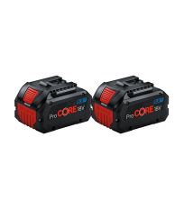 Pack de 2 batteries ProCORE 18V 8 Ah BOSCH