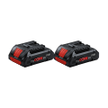 Pack de 2 batteries ProCORE 18V 4 Ah BOSCH