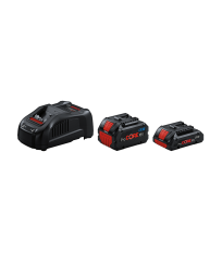 Pack 1 batterie ProCORE 18V 4 Ah + 1 batterie ProCORE 18V 5,5 Ah + chargeur GAL 1880 CV BOSCH