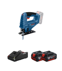 Scie sauteuse GST 18V-95 B + 2 batteries GBA 18V 4 Ah + 1 chargeur GAL 18V-40 BOSCH