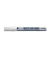 Marqueur peinture industrielle 2-4mm Blanc LYRA