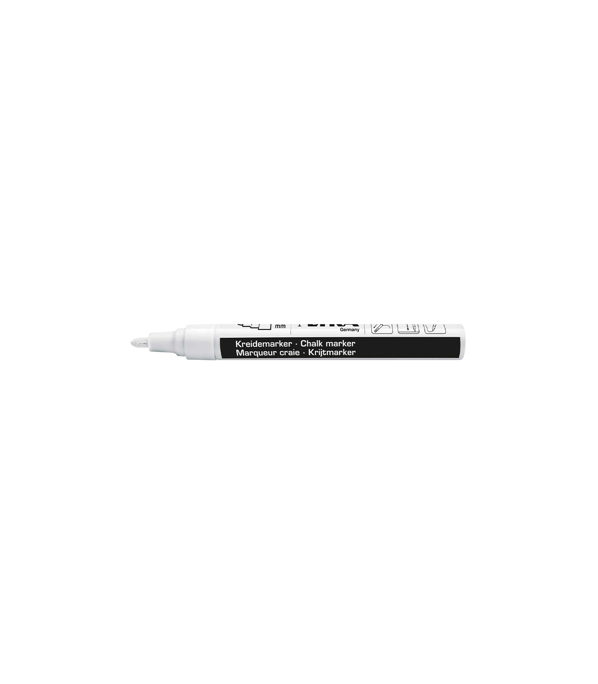 Marqueur craie liquide 2-4mm Blanc LYRA