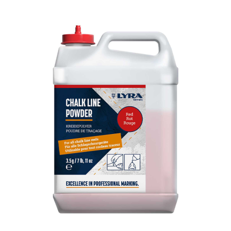 Poudre de traçage 3,5kg Rouge LYRA