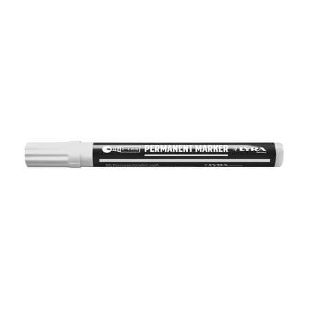Marqueur permanent medium 2-4 Blanc LYRA