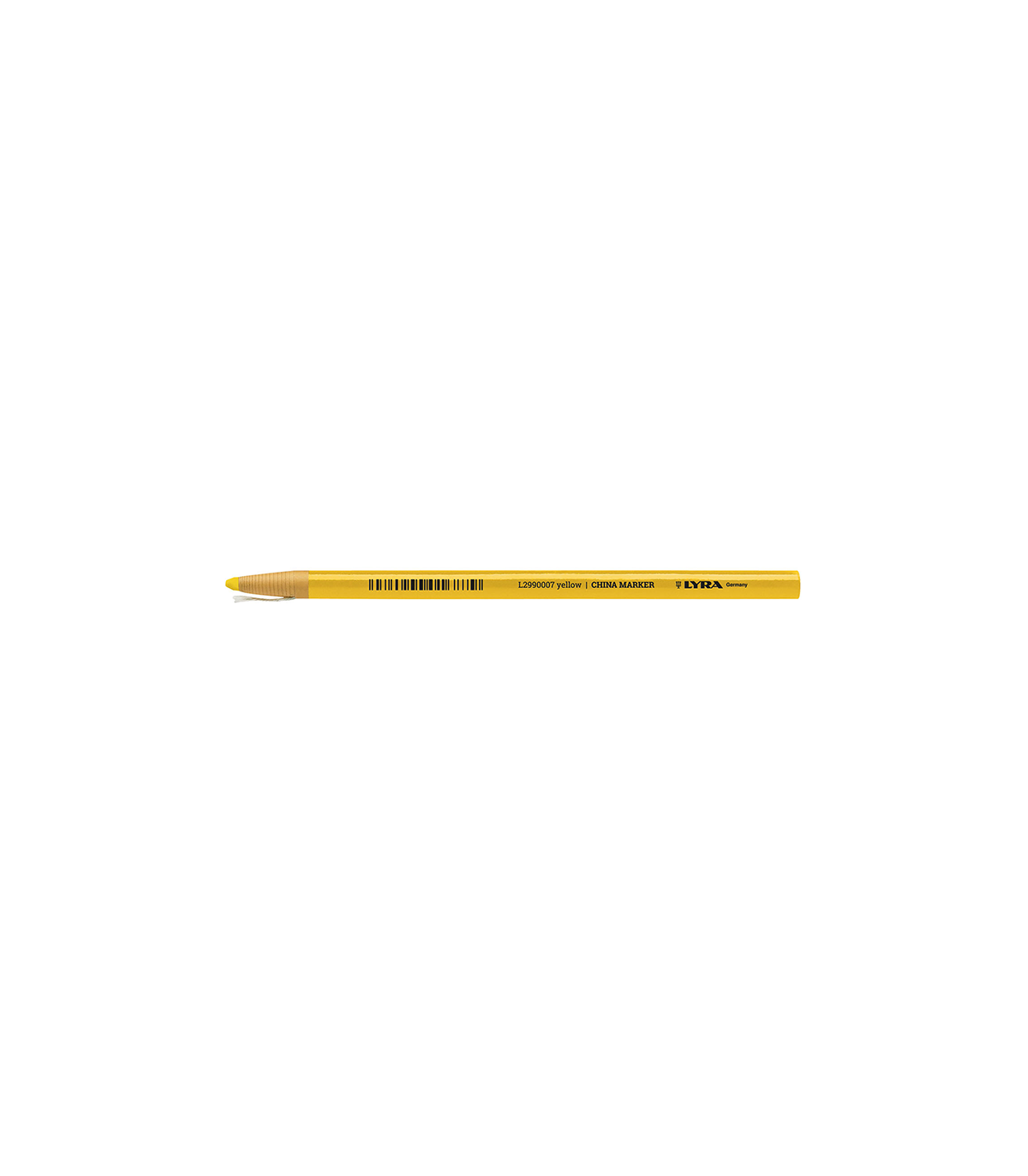 Crayon porcelaine à la cire Jaune CHINA MARKER LYRA
