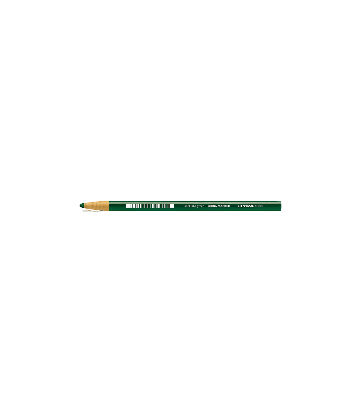 Crayon porcelaine à la cire Vert CHINA MARKER LYRA