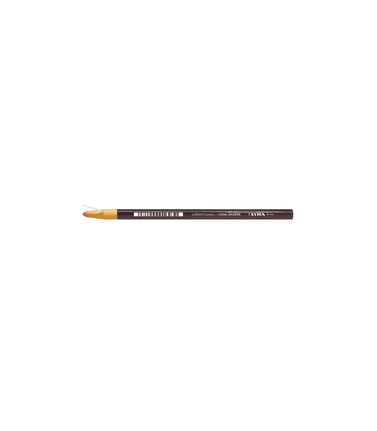 Crayon porcelaine à la cire Marron CHINA MARKER LYRA