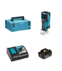 Scanner mural 18V DWD181ZJ + 1 batterie BL1850B 18V 5Ah + 1 chargeur rapide DC18RC MAKITA