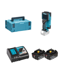 Scanner mural 18V DWD181ZJ + 2 batteries BL1850B 18V 5Ah + 1 chargeur rapide DC18RC MAKITA