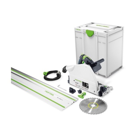Scie circulaire plongeante TS 75 EBQ-Plus + rail 1400 mm  FESTOOL