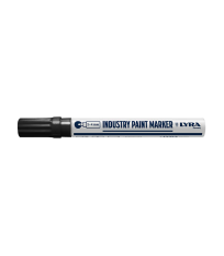 Marqueur peinture industrielle 2-4mm Noir LYRA