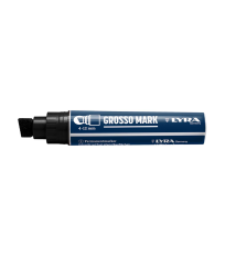 Marqueur permanent GROSSO MARK 4-12mm Noir LYRA
