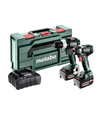 Pack de 2 machines 18V (SSD 18 LT 200 BL + SB 18 LT BL) METABO