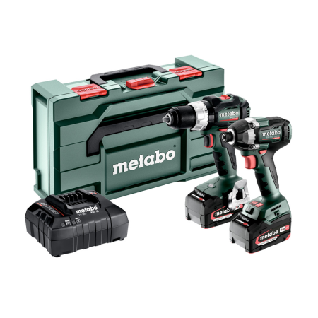 Pack de 2 machines 18V (SSD 18 LT 200 BL + SB 18 LT BL) METABO
