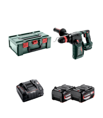 Perforateur SDS-Plus 18V KH 18 LTX BL 24 Q + 2 Batteries 18V 5.2 Ah + 1 Chargeur ASC 145 METABO METABO