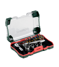 Coffret 26 pièces embouts et douilles METABO