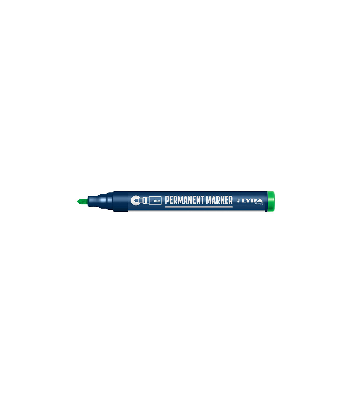 Marqueur permanent 1-4mm Vert LYRA