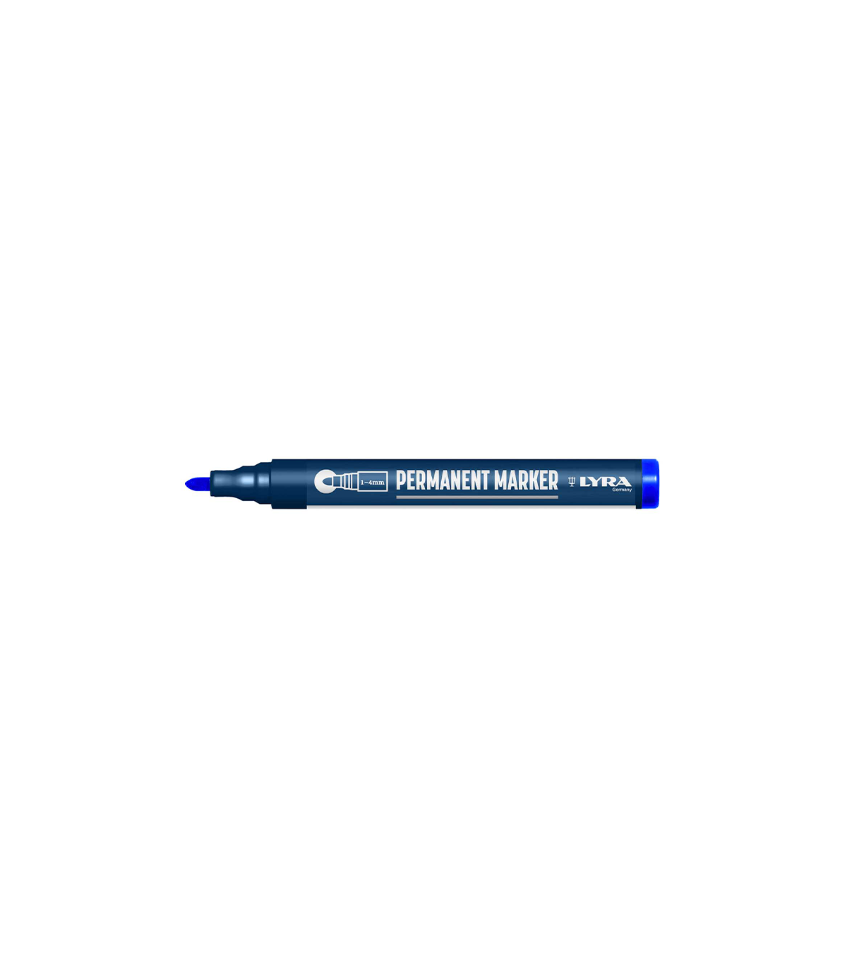 Marqueur permanent 1-4mm Bleu LYRA
