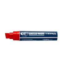 Marqueur permanent GROSSO MARK 4-12mm Rouge LYRA
