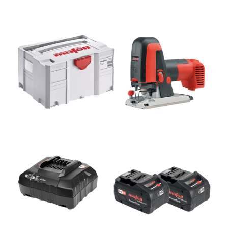 Scie sauteuse 18V PS 2-18 + 2 batteries 18V 5.5 Ah + 1 chargeur APS M MAFELL