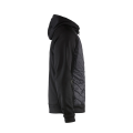Veste hybride avec capuche noir BLAKLADER