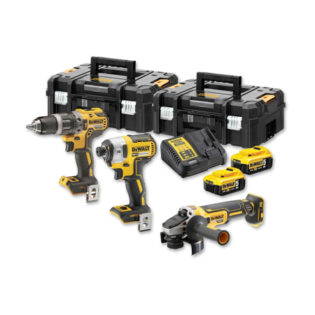 Pack 3 outils 18V DCK384P2T (DCD796 + DCH273 + DCF887) DEWALT