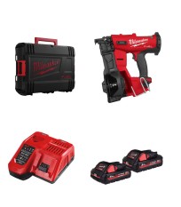 Cloueur bardeaux bitumés 18V M18 FRCN45-0X + 2 batteries HB 18V 3 Ah + chargeur M12-18 FC MILWAUKEE