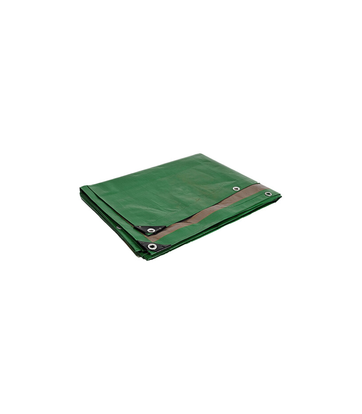 Bâche de protection verte "HQ250" 250g/m² 6x10m TECPLAST
