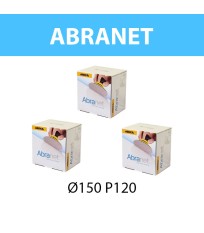 Pack de 150 disques abrasif Abranet Ø 150 mm P120 MIRKA