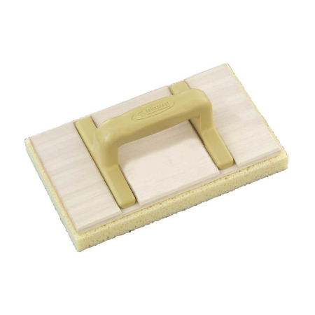 Taloche éponge plateau bois 25X14X2,5CM TALIAPLAST