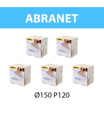 Pack de 250 disques abrasif Abranet Ø 150 mm P120 MIRKA