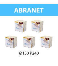 Pack de 250 disques abrasif Abranet Ø 150 mm P240 MIRKA