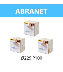 Pack de 3 boites de disques abrasif Abranet Ø 225 mm P100 MIRKA