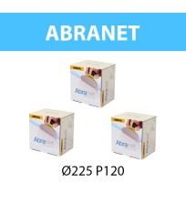 Pack de 3 boites de disques abrasif Abranet Ø 225 mm P120 MIRKA