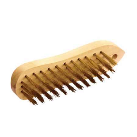Brosse métallique violon Acier laitonné TALIAPLAST
