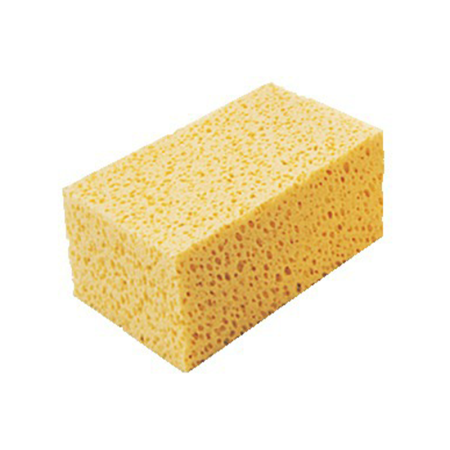 Eponge synthétique jaune 15X10X8CM TALIAPLAST