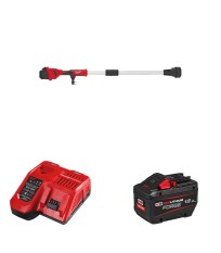 Pompe canne à eau 18V M18 BLSWP-0 + 1 batterie FORGE 18V 12Ah FB12 + 1 chargeur M12-18FC MILWAUKEE