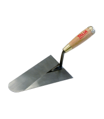 Truelle lisseuse bout rond soudée 18CM manche bois TALIAPLAST